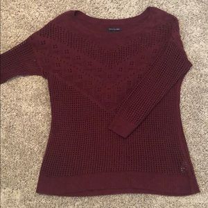 Maroon American Eagle Sweater